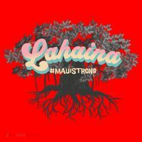 Maui Strong Lahaina Support Banyan Lahaina Hawaii Santa Hat thumb 1