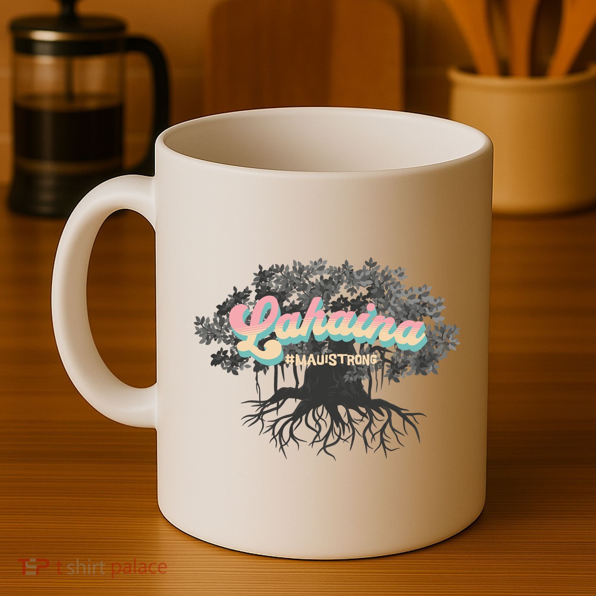 Maui Strong Lahaina Support Banyan Lahaina Hawaii Coffee Mug