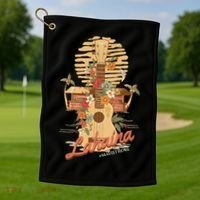 Maui Strong Lahaina Support Lahaina Hawaii Golf Towel thumb 1
