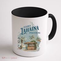 Maui Strong Lahaina Support Lahaina Hawaii Coffee Mug thumb 1