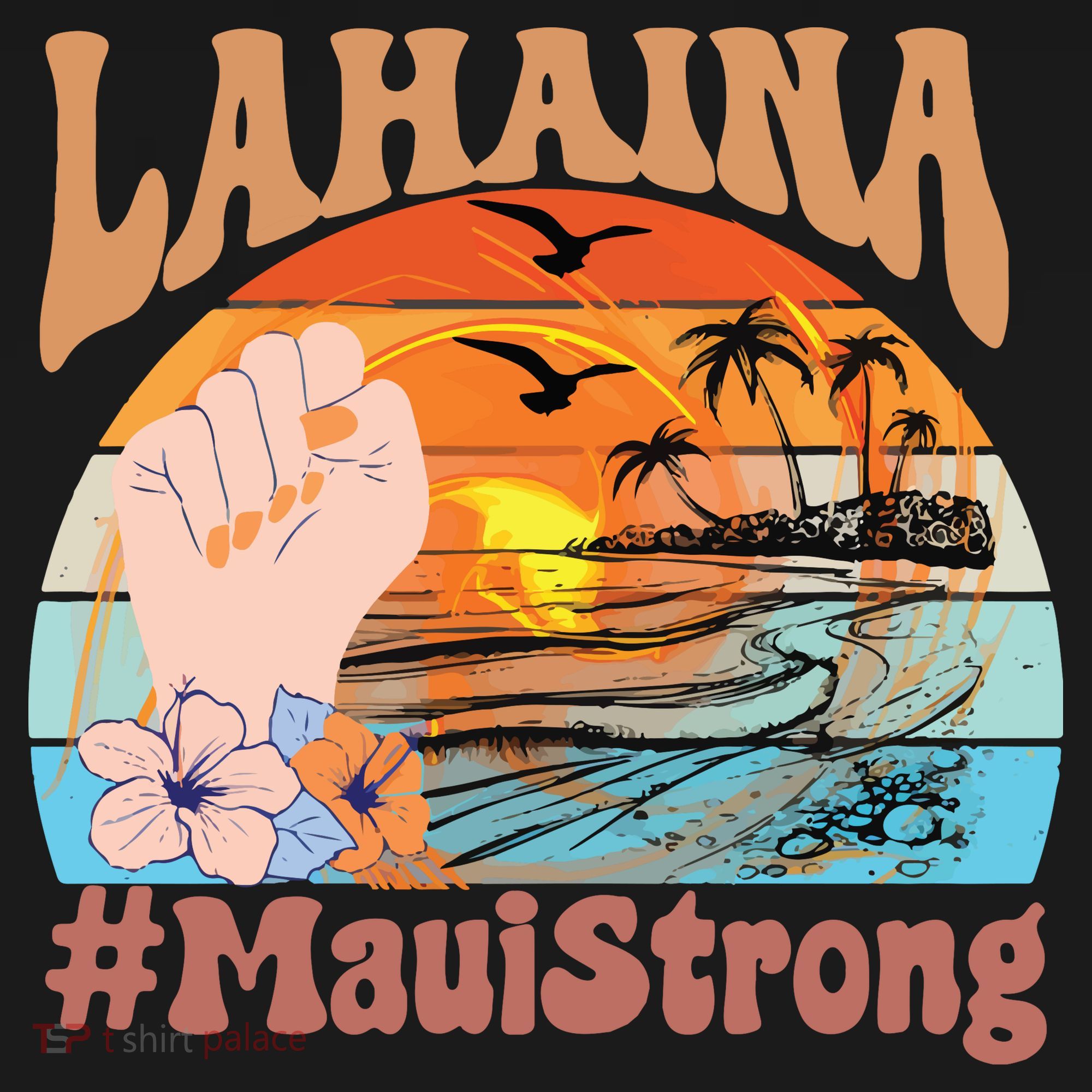 Maui Strong Lahaina Banyan Tree Maui Hawaii Shoreline Doggie Tank