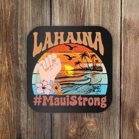 Maui Strong Lahaina Banyan Tree Maui Hawaii Shoreline Coaster thumb 0