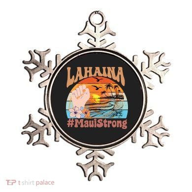 Maui Strong Lahaina Banyan Tree Maui Hawaii Shoreline Ornament