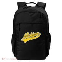 Michigan Script Logo Backpack thumb 0
