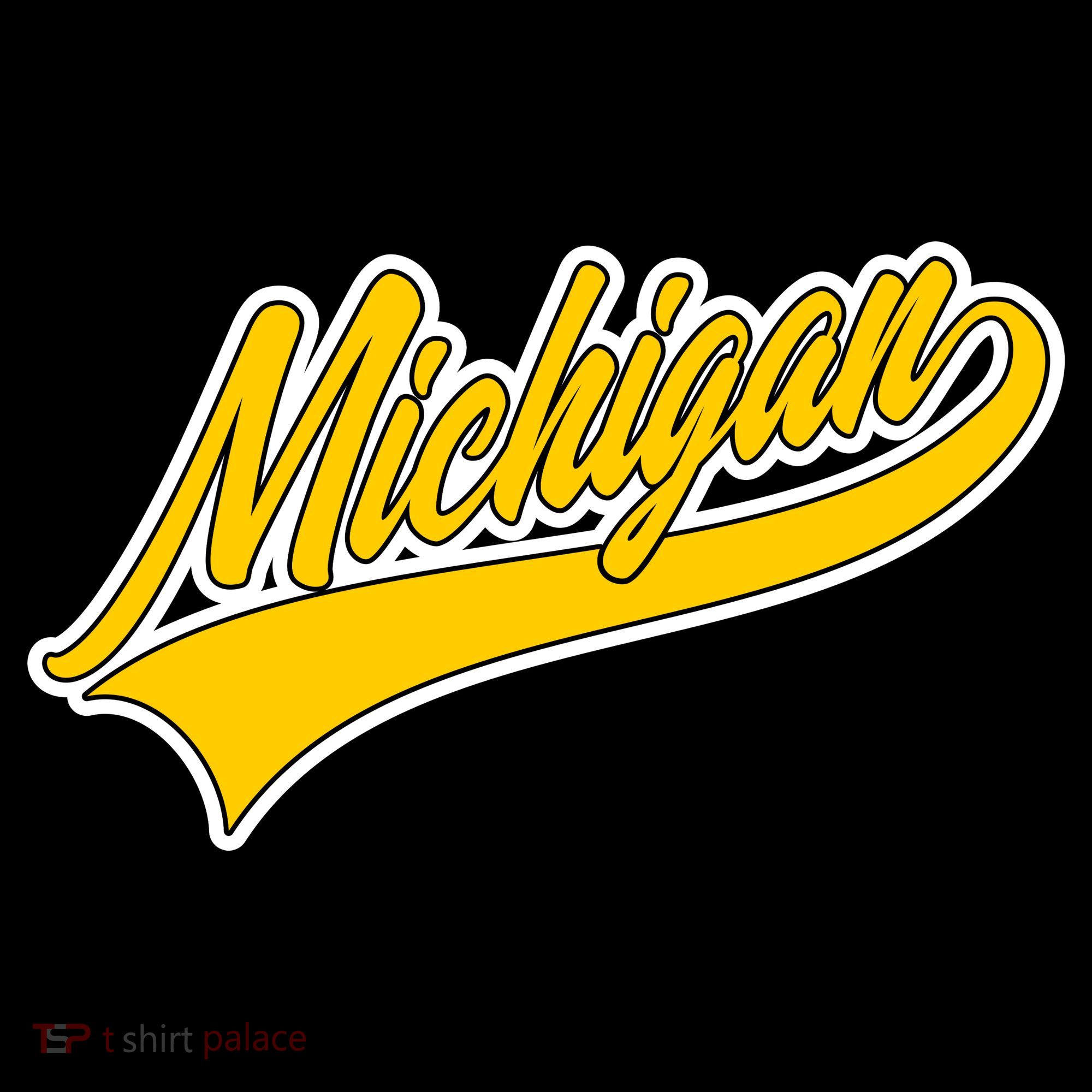 Michigan Script Logo Backpack
