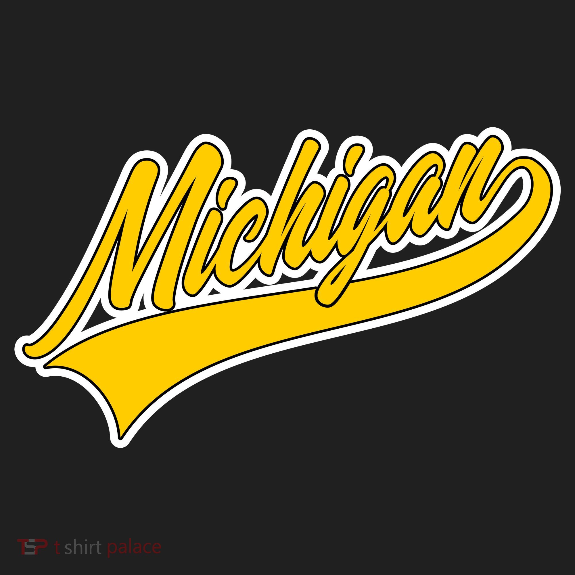 Michigan Script Logo Tumbler