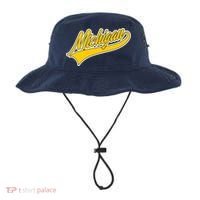 Michigan Script Logo Bucket Hat thumb 0