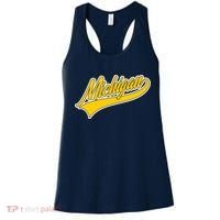 Michigan Script Logo Women's Tank Top thumb 0