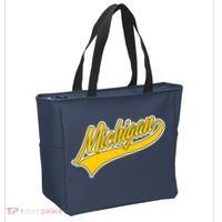 Michigan Script Logo Tote Bag thumb 2