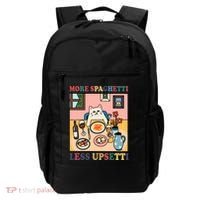 More Spaghetti Less Upsetti Cat Backpack thumb 0