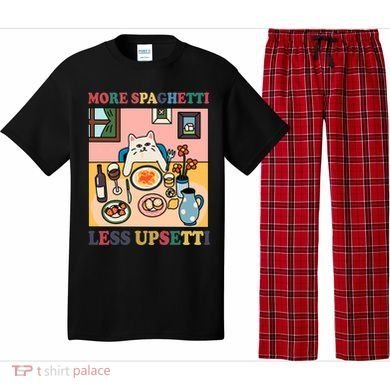 More Spaghetti Less Upsetti Cat Pajama Set
