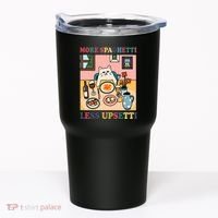 More Spaghetti Less Upsetti Cat Tumbler thumb 0