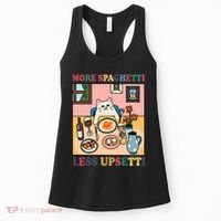 More Spaghetti Less Upsetti Cat Women's Tank Top thumb 0