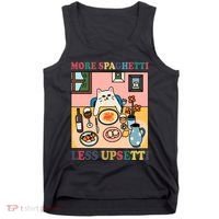 More Spaghetti Less Upsetti Cat Tank Top thumb 0