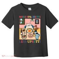 More Spaghetti Less Upsetti Cat Toddler T-Shirt thumb 0