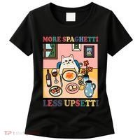 More Spaghetti Less Upsetti Cat Women's T-Shirt thumb 0
