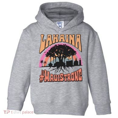 Maui Strong Lahaina Banyan Tree Toddler Hoodie