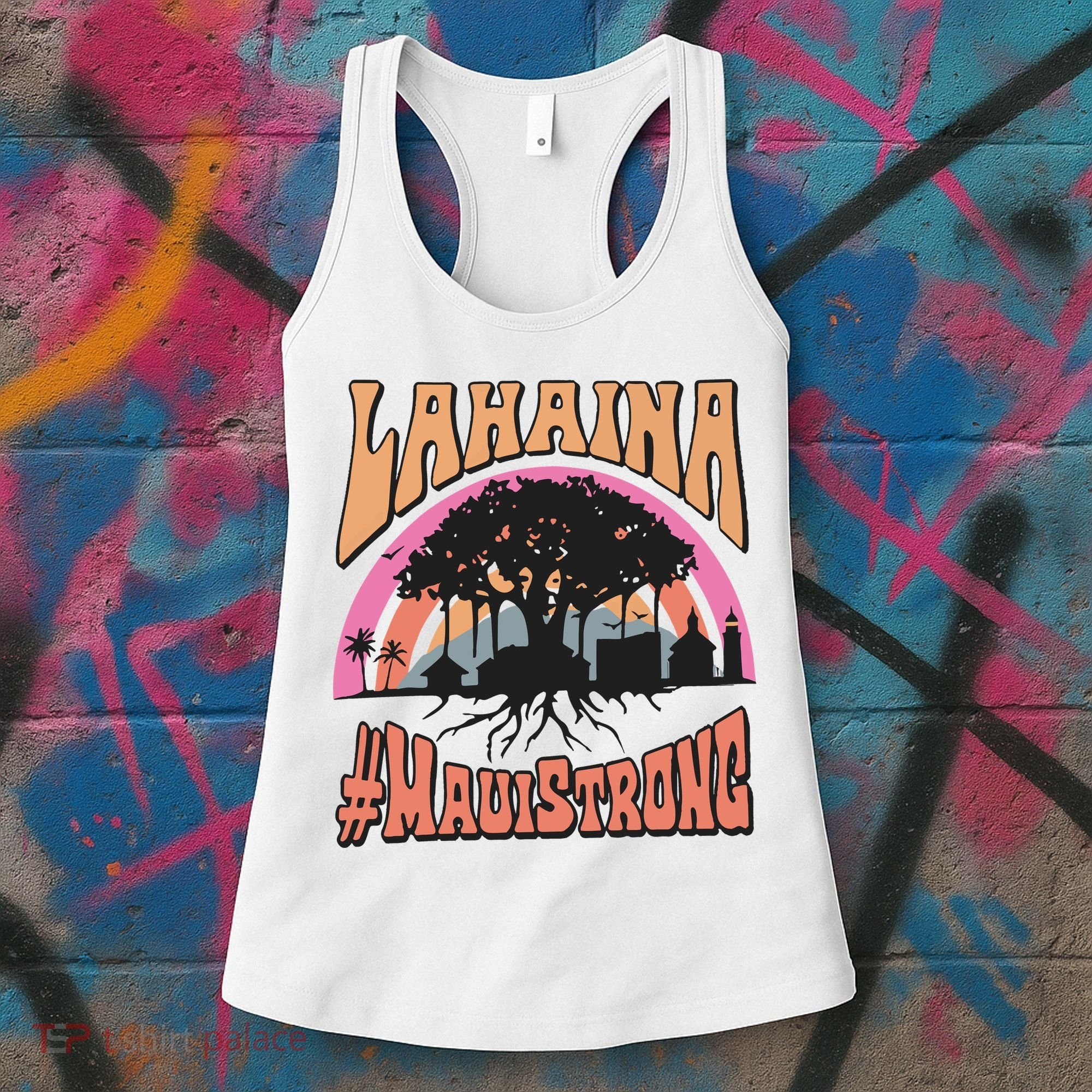 Maui Strong Lahaina Banyan Tree Women's Tank Top