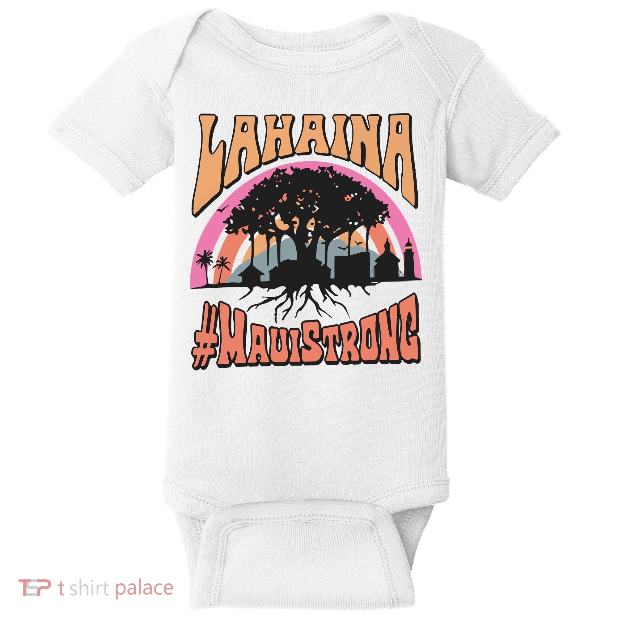 Maui Strong Lahaina Banyan Tree Baby Bodysuit