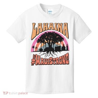 Maui Strong Lahaina Banyan Tree Kids T-Shirt