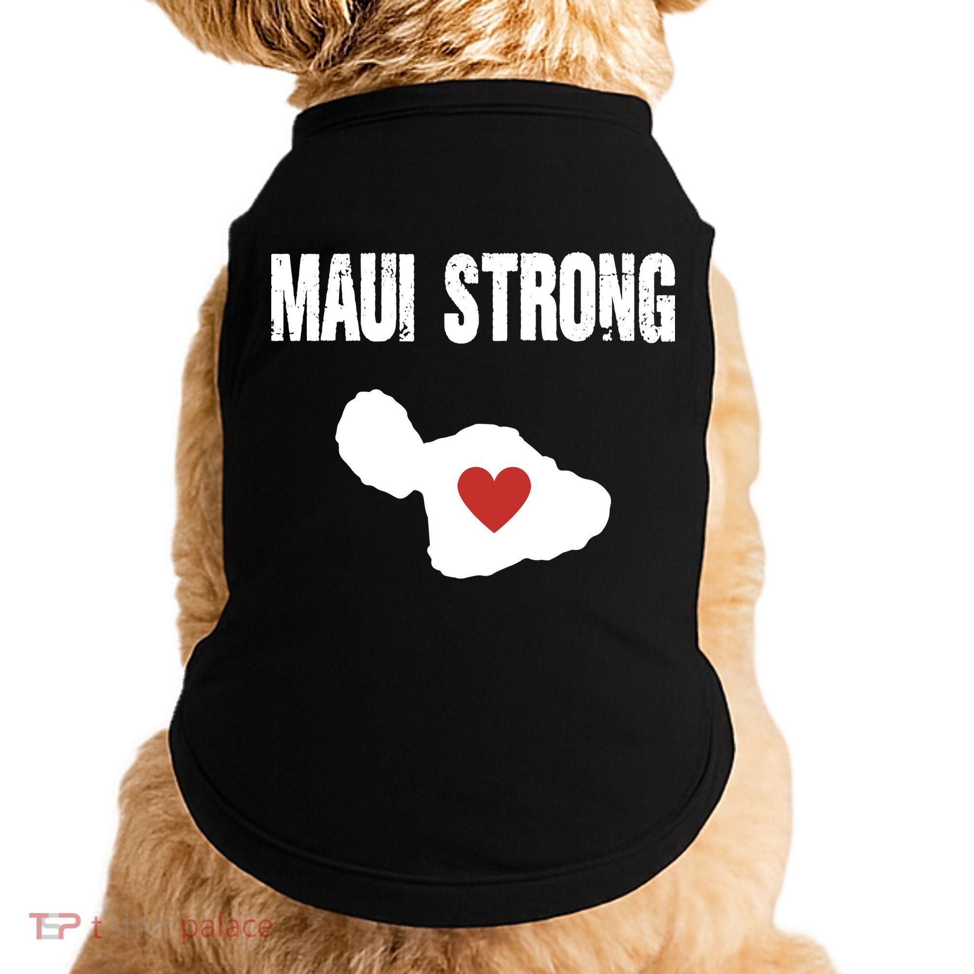 Maui Strong Love Hawaii Doggie Tank