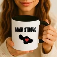 Maui Strong Love Hawaii Coffee Mug thumb 3
