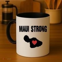 Maui Strong Love Hawaii Coffee Mug thumb 4