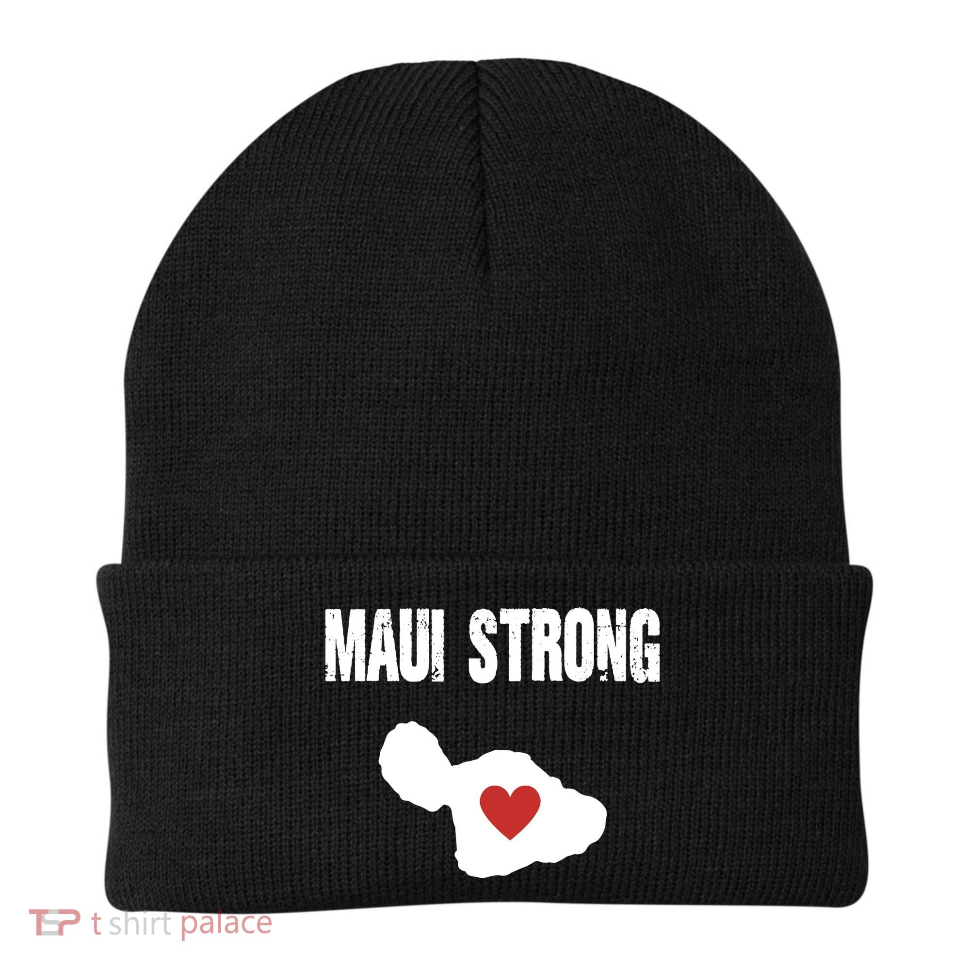 Maui Strong Love Hawaii Beanie