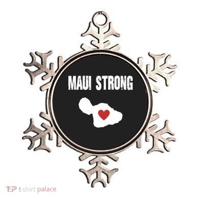 Maui Strong Love Hawaii Ornament