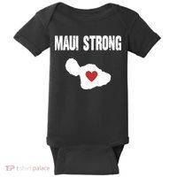 Maui Strong Love Hawaii Baby Bodysuit thumb 0