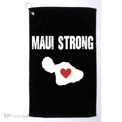 Maui Strong Love Hawaii Golf Towel