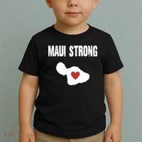 Maui Strong Love Hawaii Toddler T-Shirt thumb 2