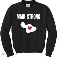 Maui Strong Love Hawaii Kids Sweatshirt thumb 0