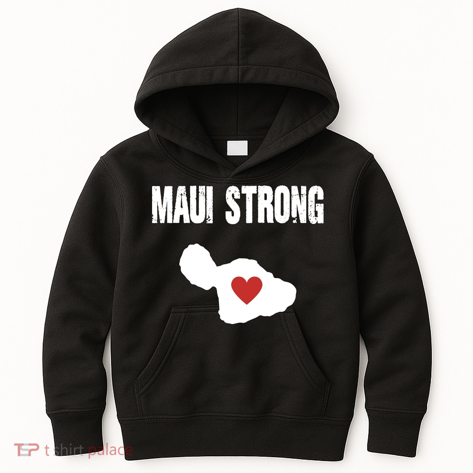 Maui Strong Love Hawaii Kids Hoodie