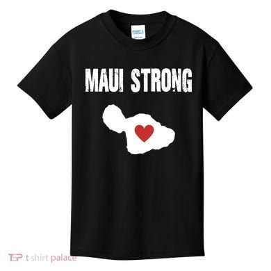 Maui Strong Love Hawaii Kids T-Shirt