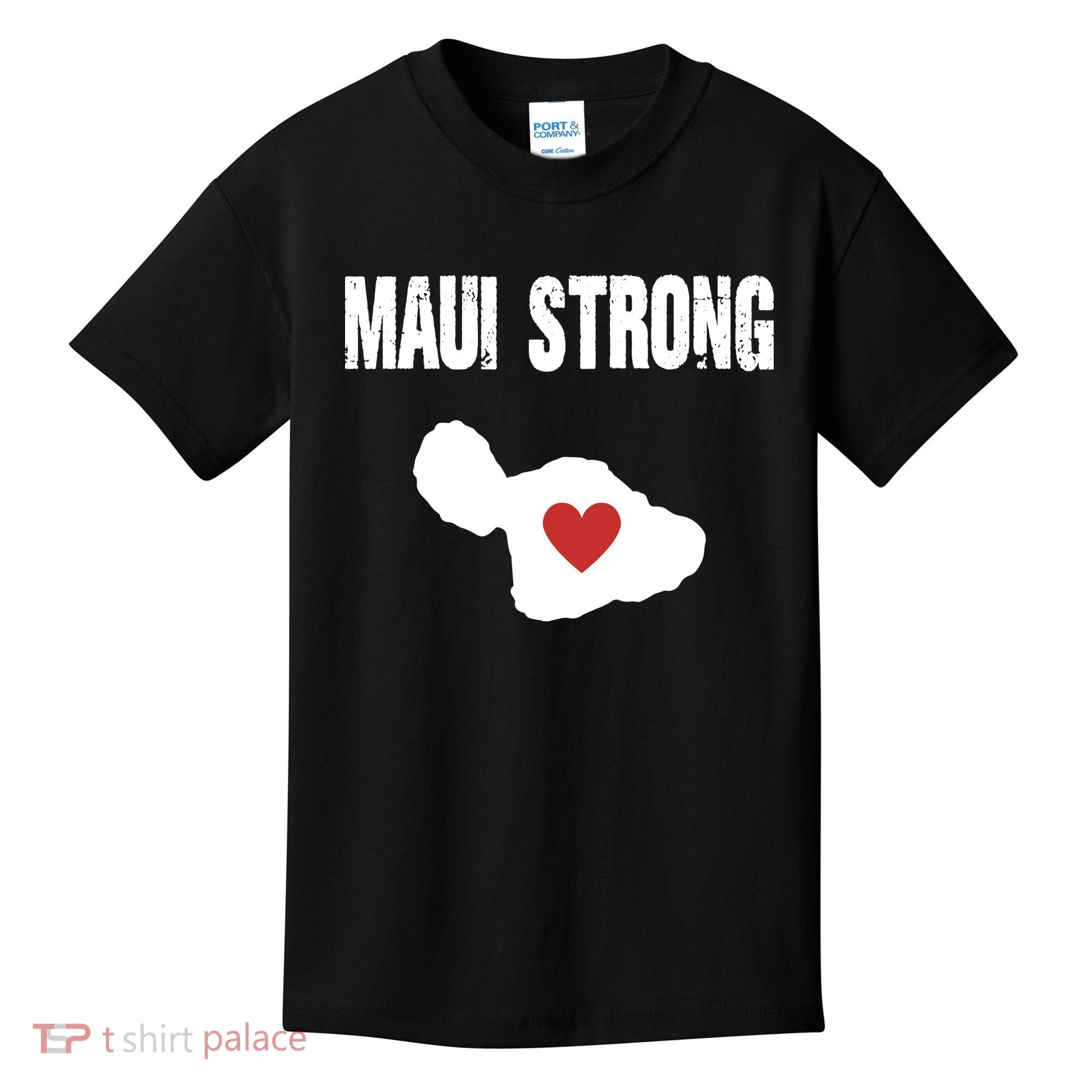 Maui Strong Love Hawaii Kids T-Shirt