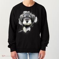 Mini Schnauzer Miniature Schnauzer Funny Schnauzer Women's Sweatshirt thumb 0