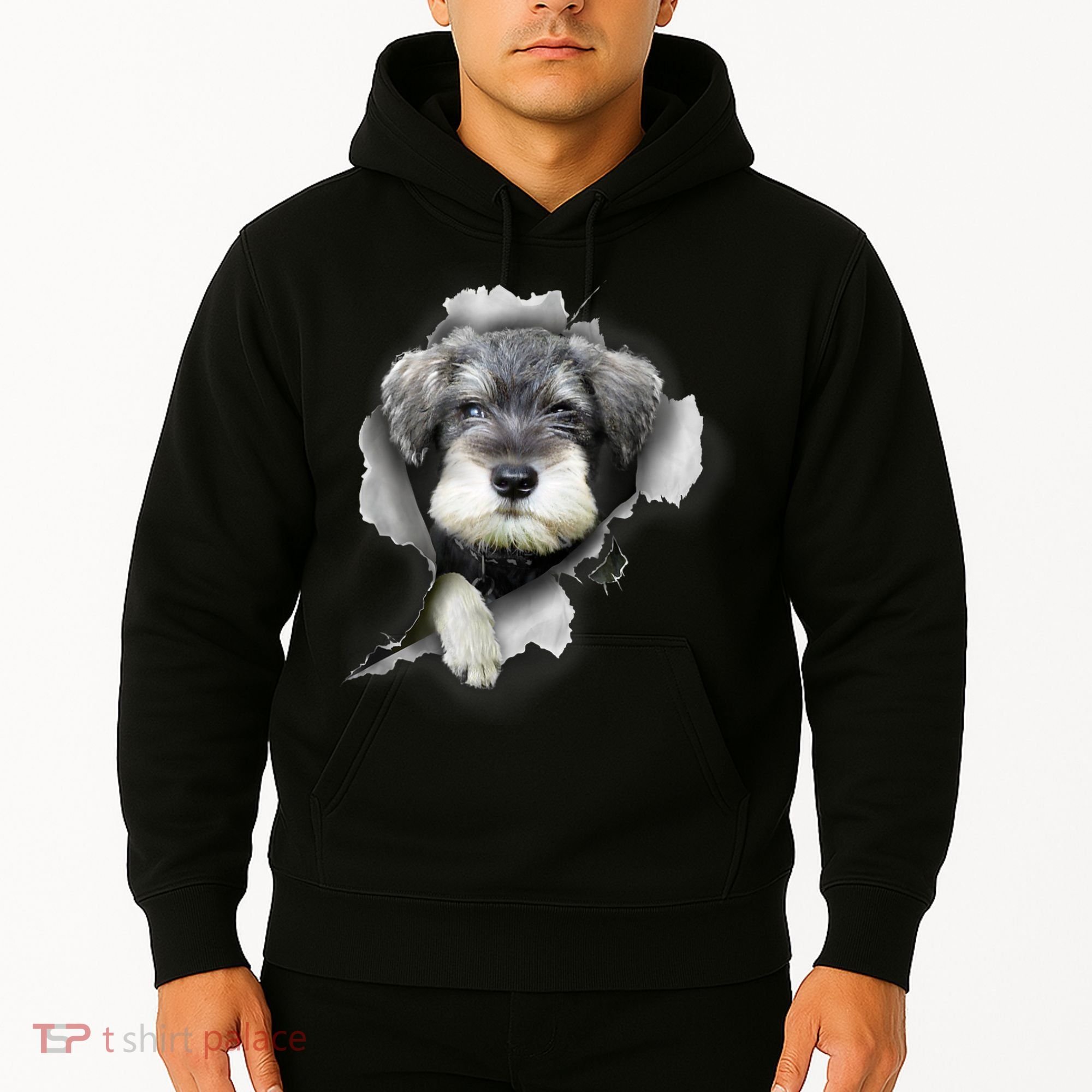Mini Schnauzer Miniature Schnauzer Funny Schnauzer Hoodie