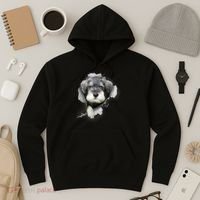 Mini Schnauzer Miniature Schnauzer Funny Schnauzer Hoodie thumb 3