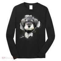 Mini Schnauzer Miniature Schnauzer Funny Schnauzer Long Sleeve Shirt thumb 0
