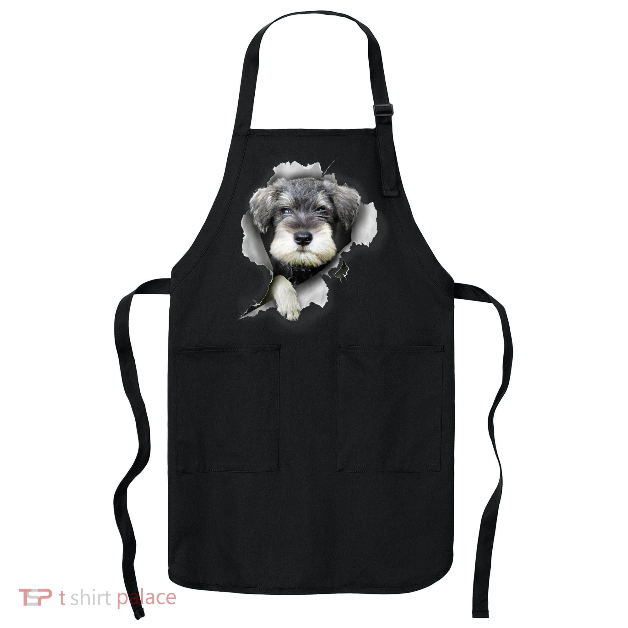 Mini Schnauzer Miniature Schnauzer Funny Schnauzer Apron