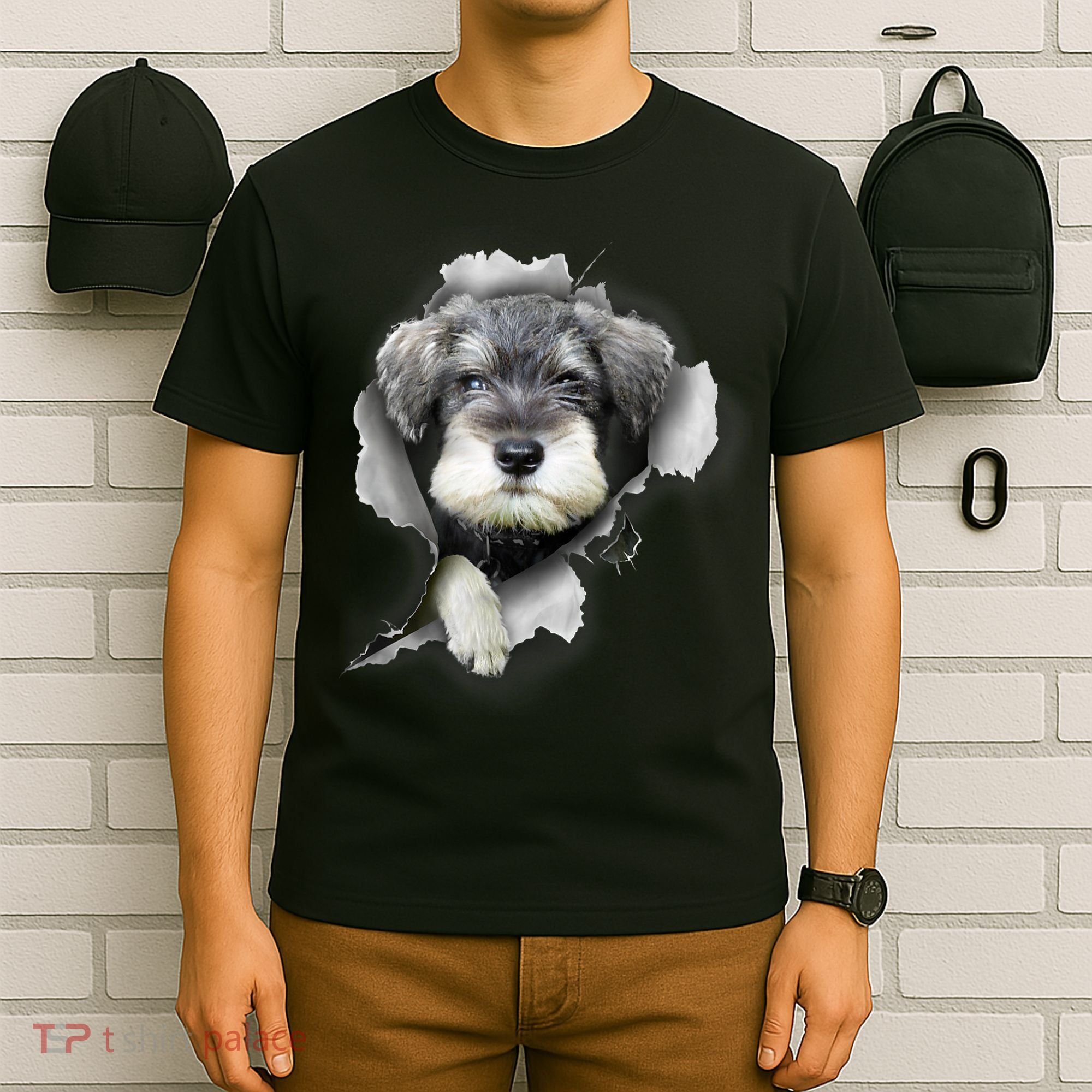 Mini Schnauzer Miniature Schnauzer Funny Schnauzer T-Shirt
