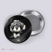 Mini Schnauzer Miniature Schnauzer Funny Schnauzer Button thumb 0