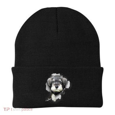 Mini Schnauzer Miniature Schnauzer Funny Schnauzer Beanie
