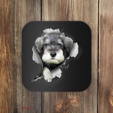 Mini Schnauzer Miniature Schnauzer Funny Schnauzer Coaster
