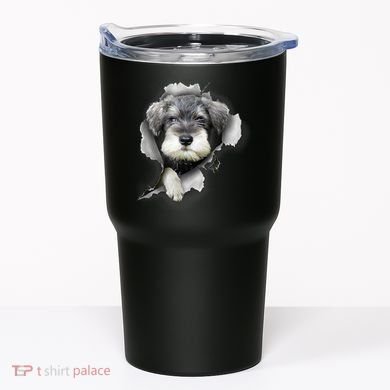 Mini Schnauzer Miniature Schnauzer Funny Schnauzer Tumbler