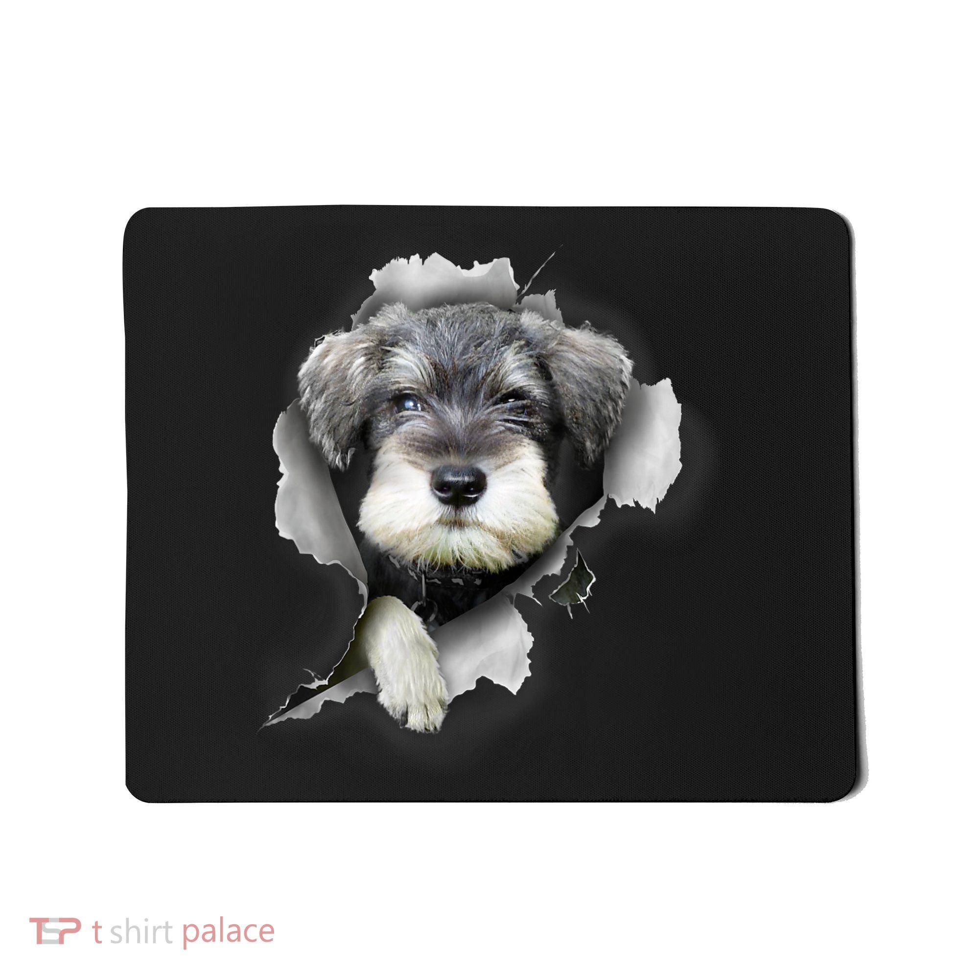 Mini Schnauzer Miniature Schnauzer Funny Schnauzer Mousepad