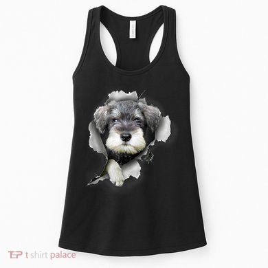 Mini Schnauzer Miniature Schnauzer Funny Schnauzer Women's Tank Top