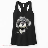 Mini Schnauzer Miniature Schnauzer Funny Schnauzer Women's Tank Top thumb 0