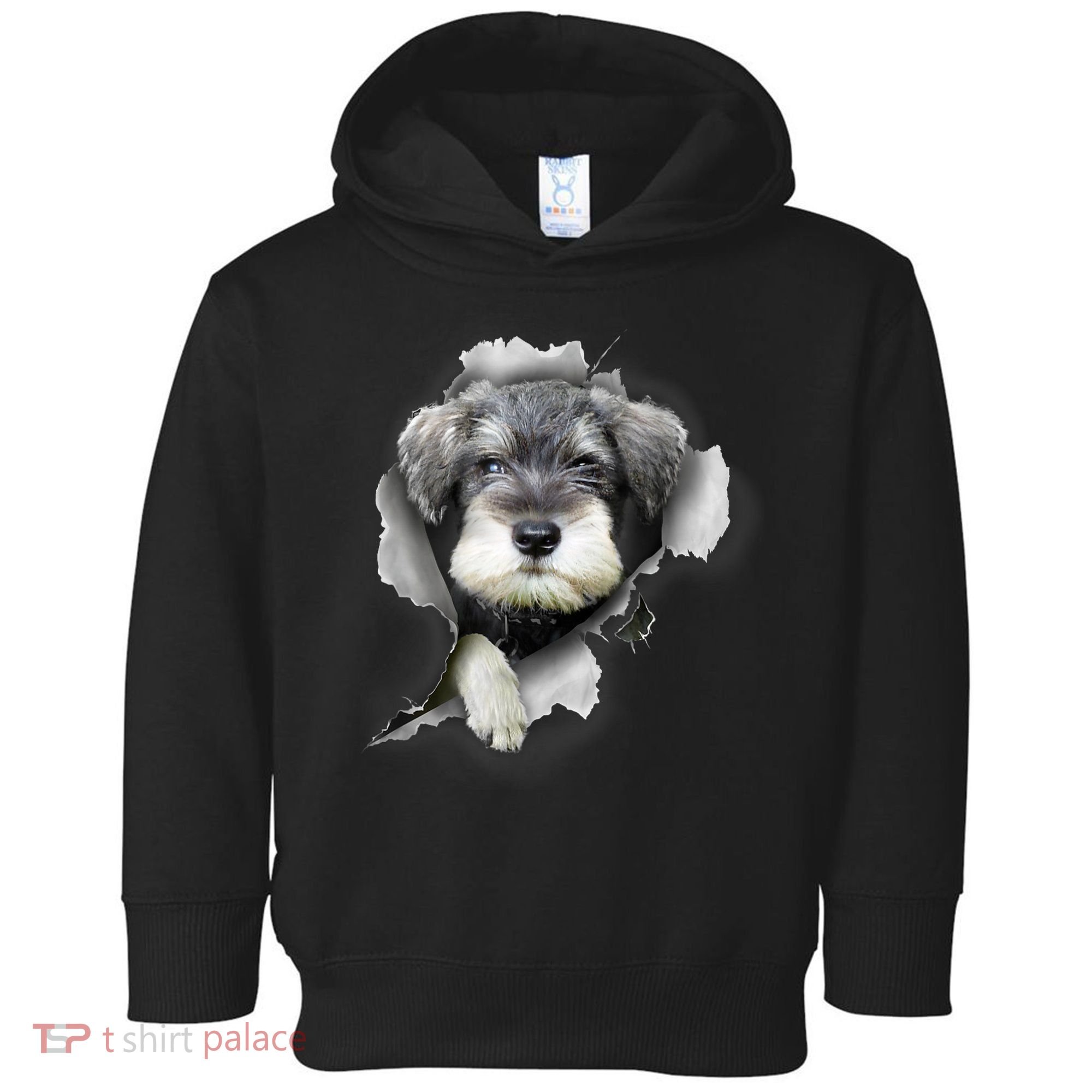 Mini Schnauzer Miniature Schnauzer Funny Schnauzer Toddler Hoodie